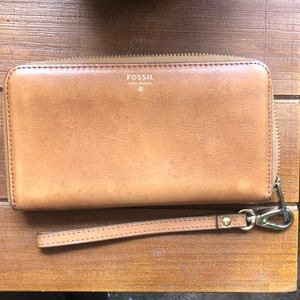 Fossil Zip Around Wallet/Clutch